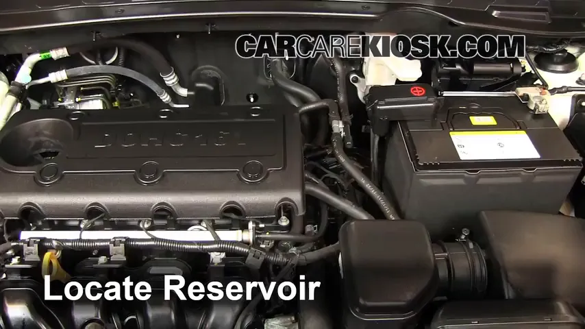 2012 Hyundai Tucson Limited 2.4L 4 Cyl. Windshield Washer Fluid